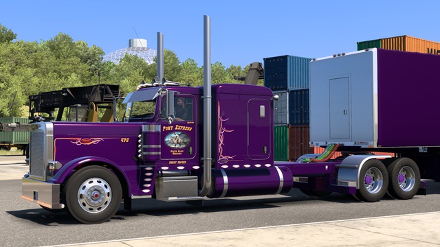 Pony Express skin for the Pizzster and Damo 389 EXHD. All Cabs