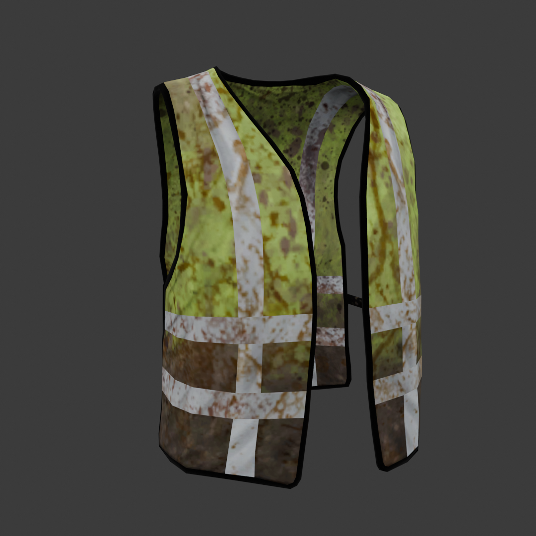 Ellis - Trashmaster: Green Vest
