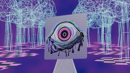 Looking Forward (Paper Sticker)