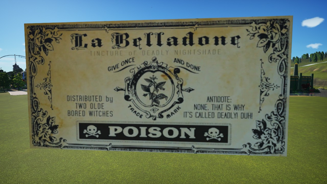 OZ-LaBelladoneAdSign