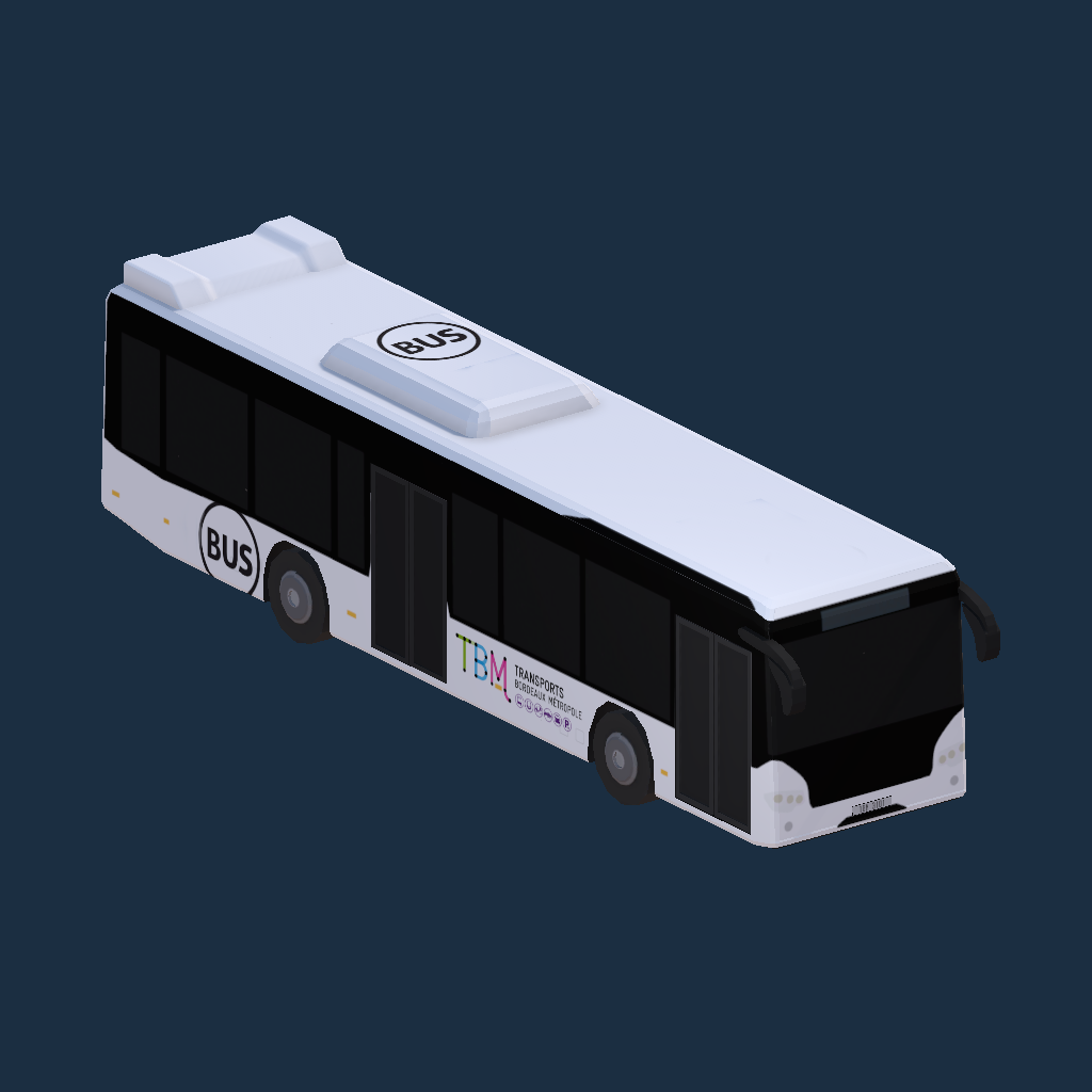 bordeaux TBM livery (Scania Citywide LF) preview