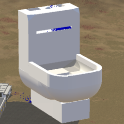 Giant toilet