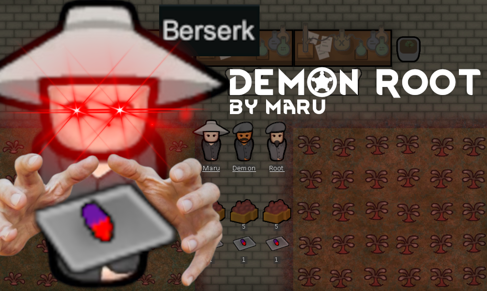 Maru Demon Root mod preview for RimWorld