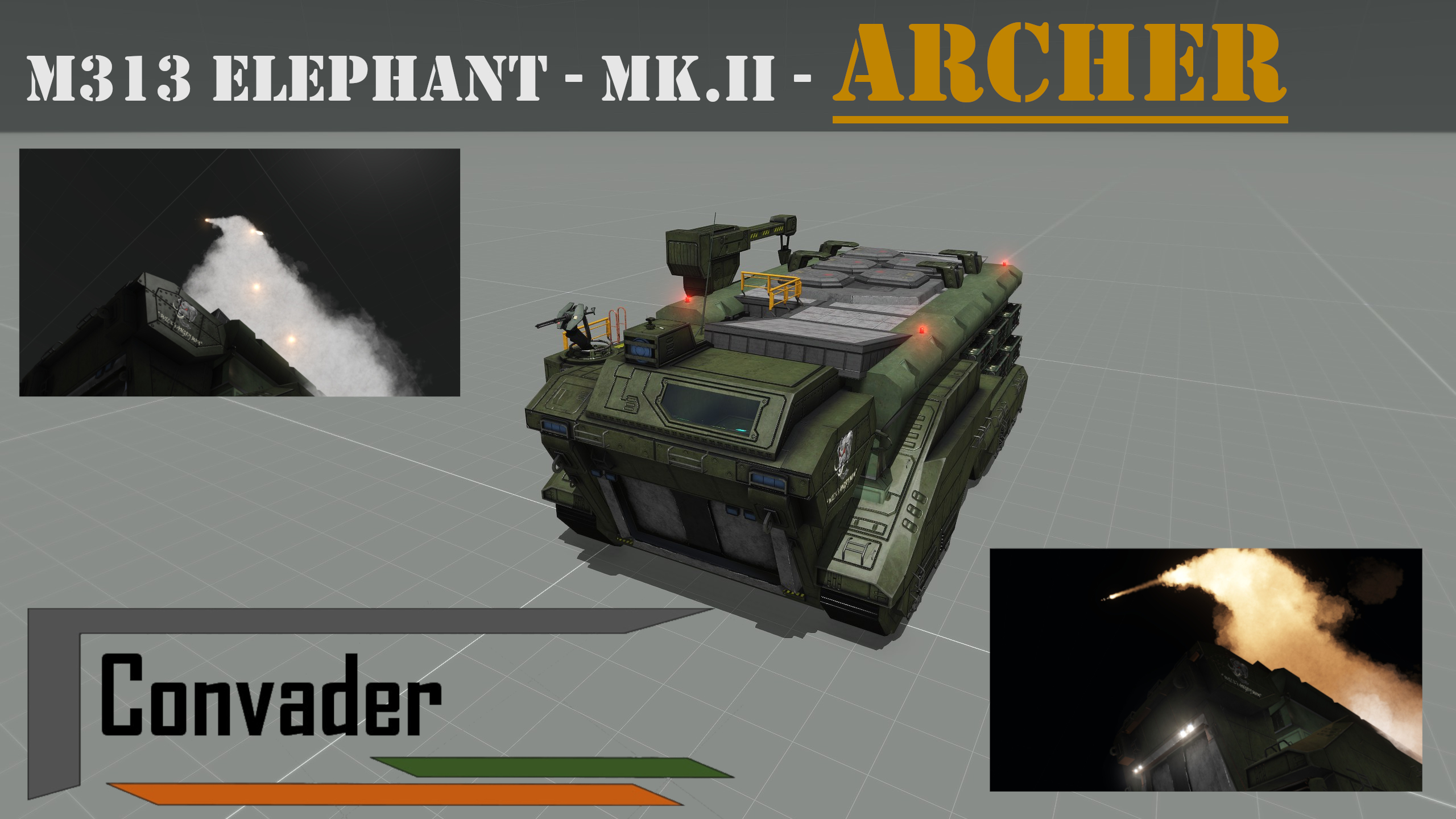 UNSC M313 Elephant MkII - Archer