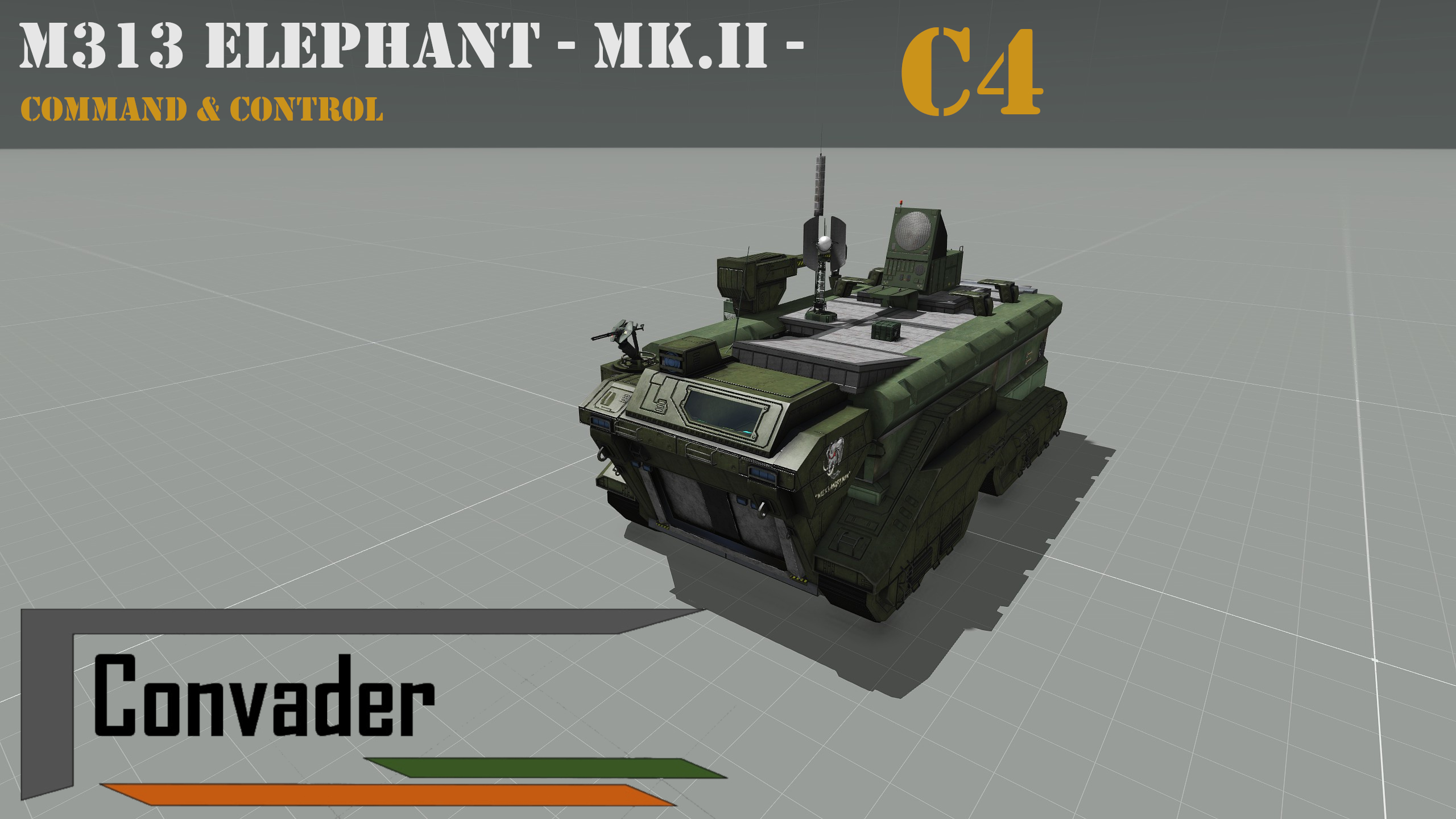UNSC M313 Elephant MkII - C4