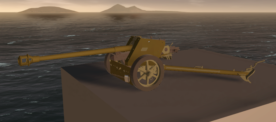 Pak40 75mm反坦克炮