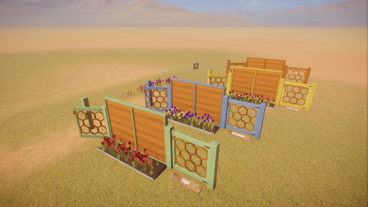 Cottage Fence Set