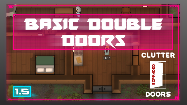 Basic Double Doors - Cluttered Doors Retexture