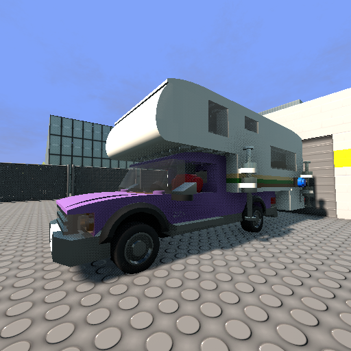 Hatcher Rockvane Camper - Fred version - purple (legacy version)
