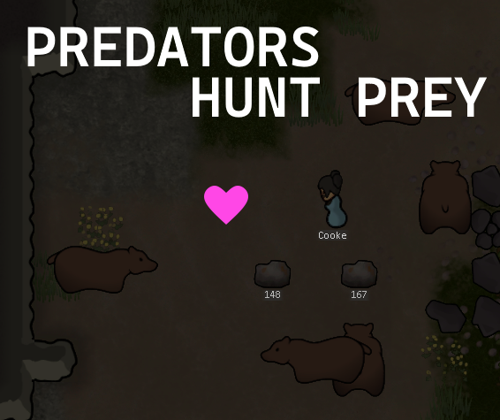 Predators Hunt Prey