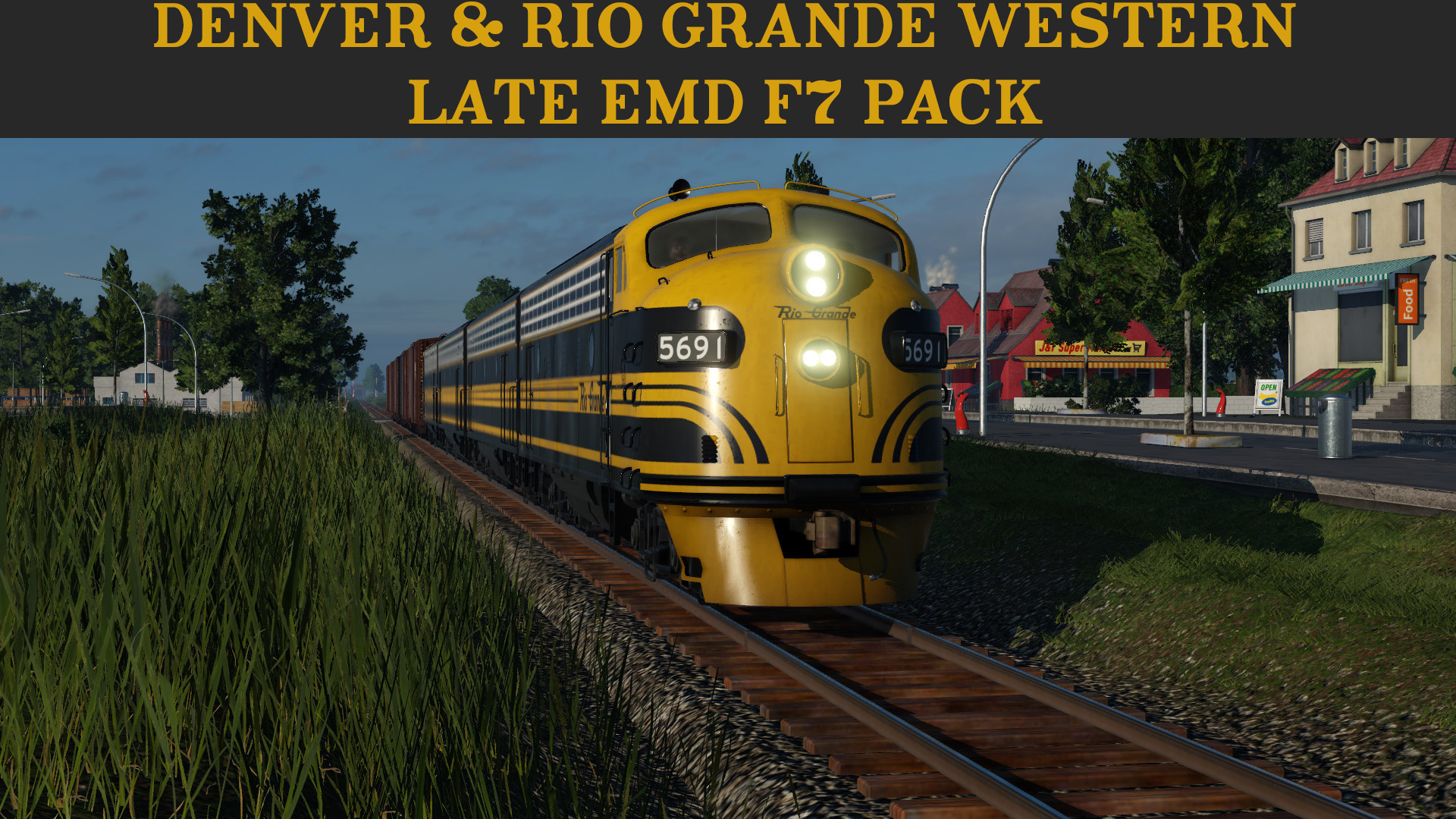 EMD F7 Expansion: Denver & Rio Grande Western F7 Pack 2