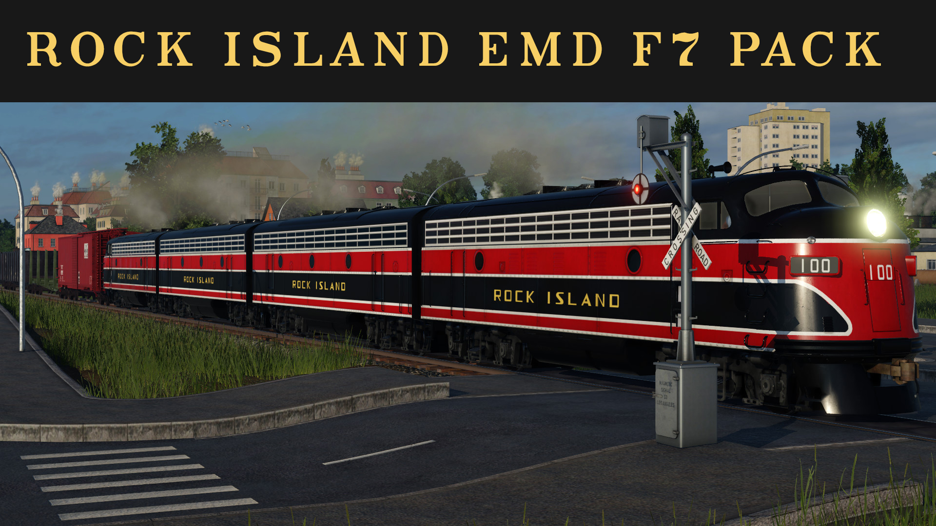 EMD F7 Expansion: Chicago, Rock Island and Pacific Skin Pack