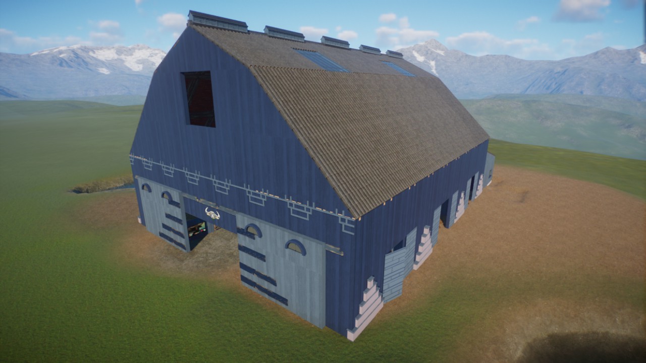 Art Deco Buffalo Barn