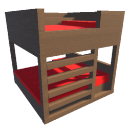 Doppelbett Und Hochbett Rot