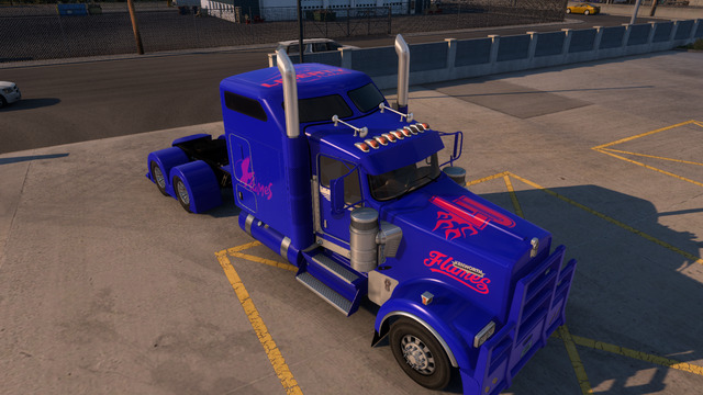 Liberty Flames Kenworth w900 Pack