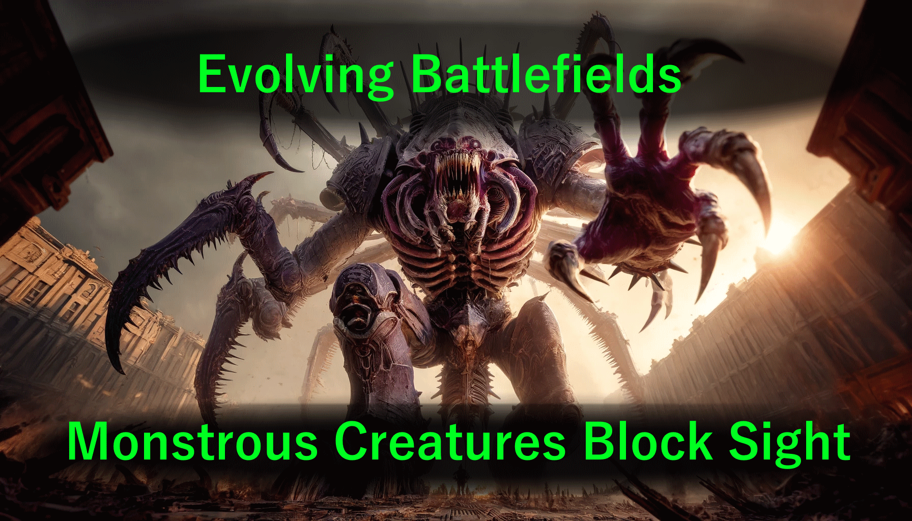 EBF Monstrous Creatures Block Sight