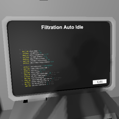 Filtration Auto Idle