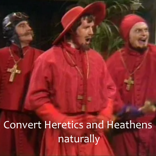 Convert Heretics and Heathens Naturally