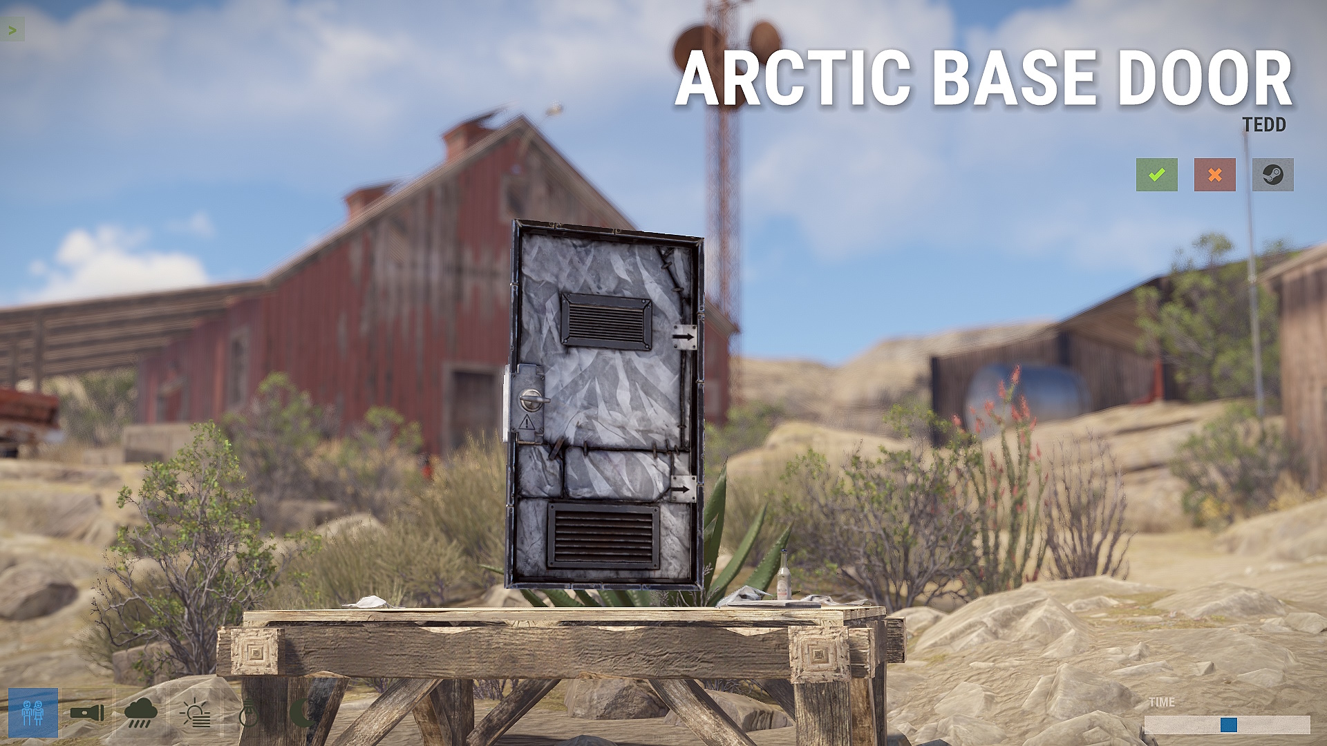 Arctic Base Door