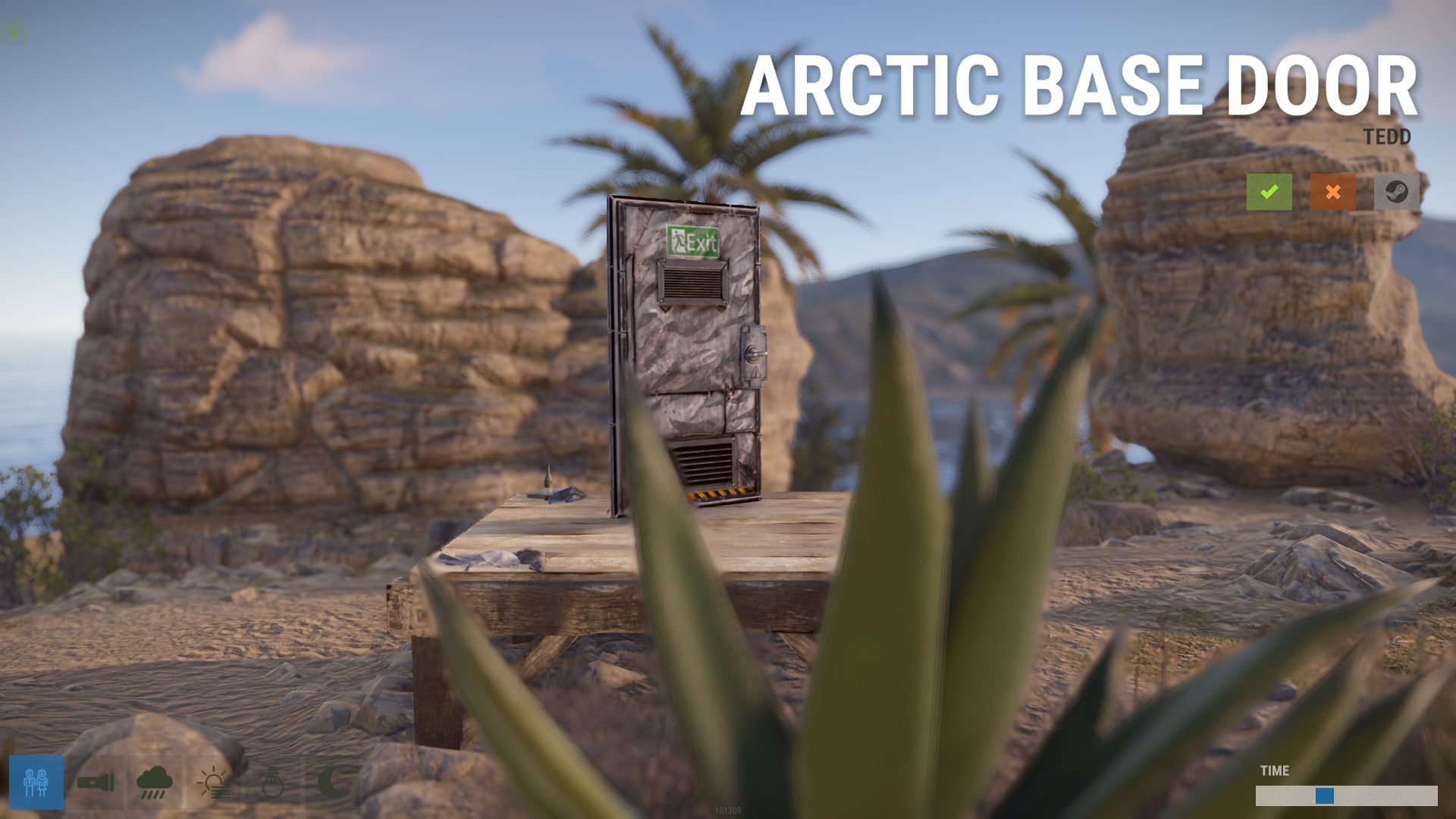Arctic Base Door