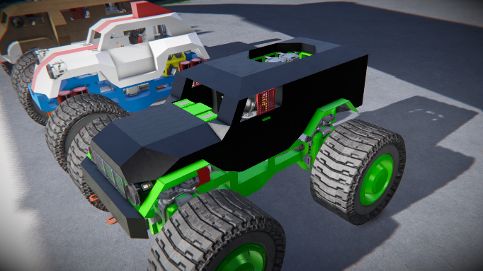 Clang Giver Monster Truck