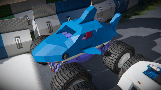 Blahaj Monster Truck