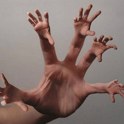 Real hands Cursors