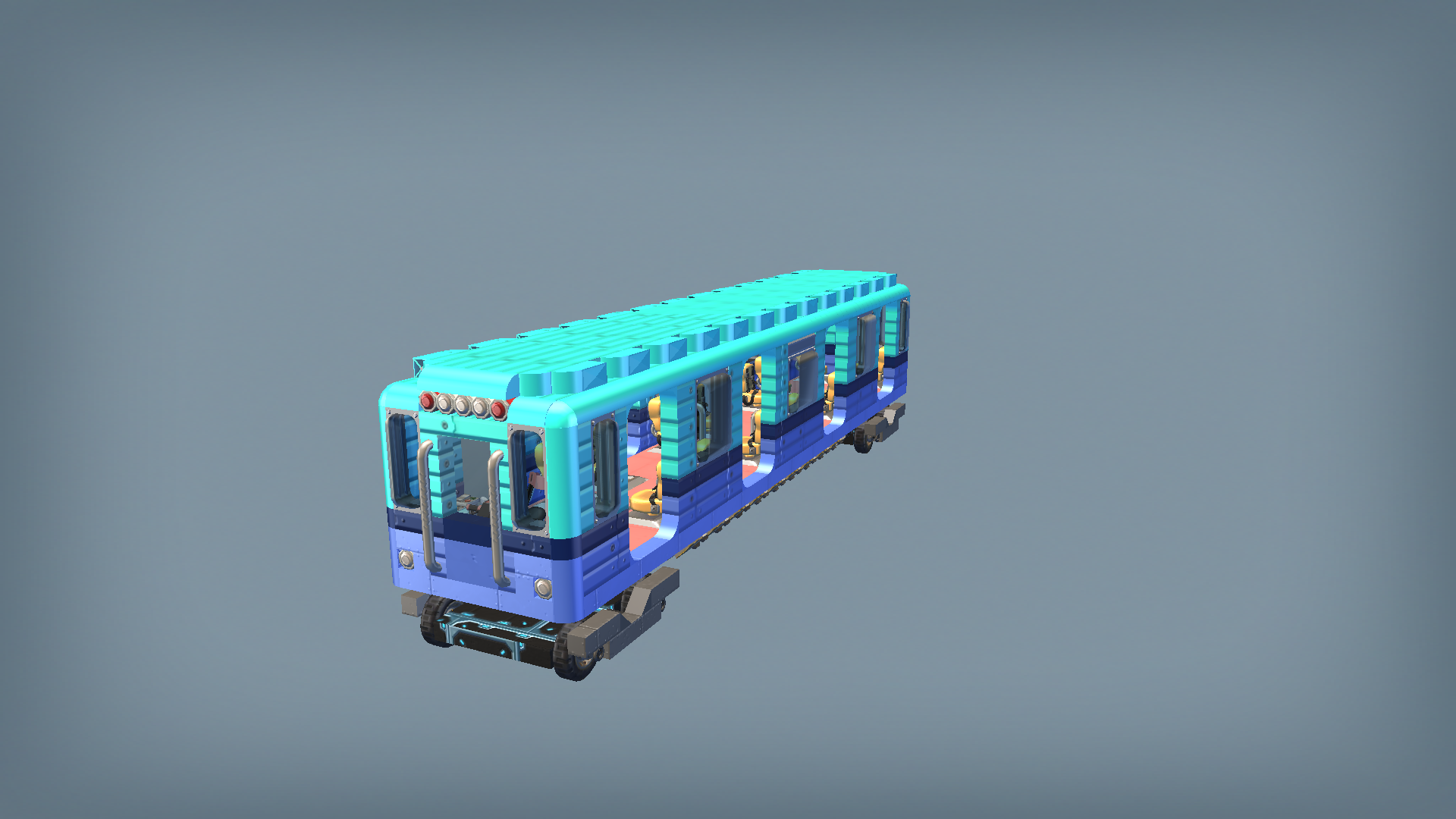 Norail Metro Train EJ 3 (Hedgehog 3)
