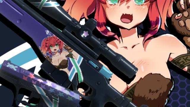 stars & girl pistol
