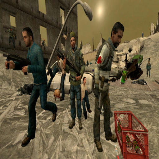 Upscaled and Enhanced Citizen Clothing Textures