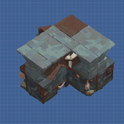 堆叠式住宅区 Stacked residential area LV1