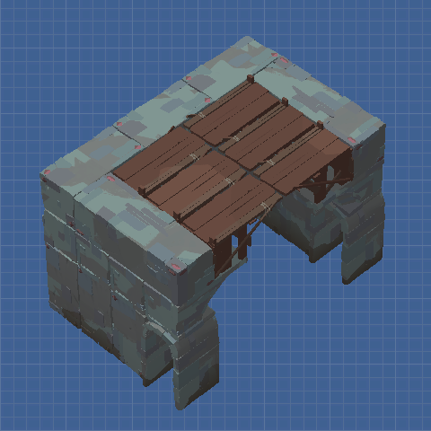 堆叠式城墙 短 Stacked city walls are short