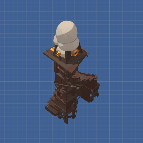 2X3 74木氧气塔  74 wooden oxygen tower