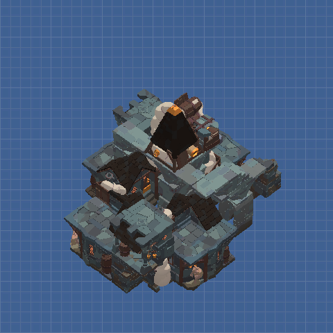 大型堆叠式住宅区顶层 Top floor of large stacked residential area