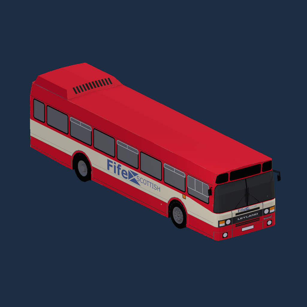 Leyland National Fife Scottish Livery