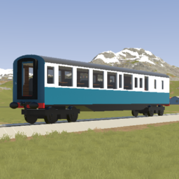 British Railways MK1 Carriage (BR Blue) - Brake Coach