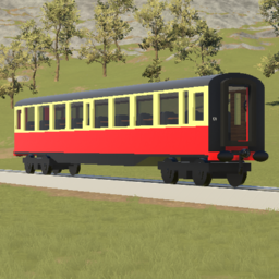 British Railways MK1 Carriage (Carmen Red)