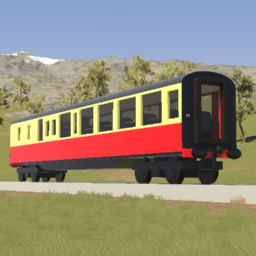 British Railways MK1 Carriage (Carmen Red) - Brake Coach