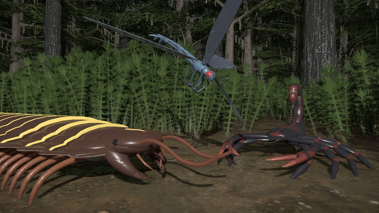 Prehistoric Park Carboniferous Arthropods Pack