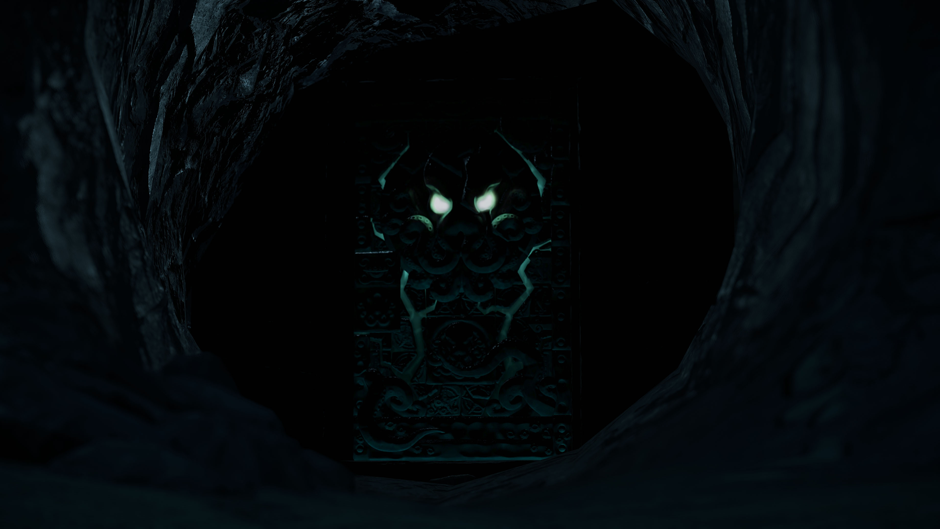 Tomb Of The Octopus Metal Door