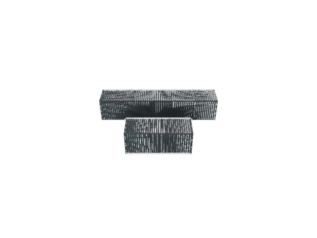 20 inch container & 40 inch container