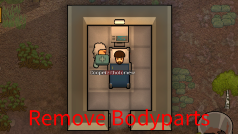 Remove Bodyparts