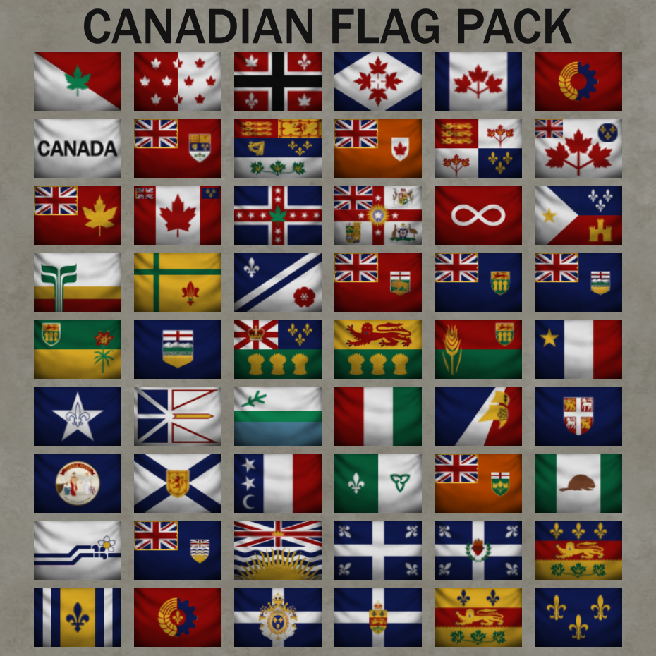 Canadian Flag Pack