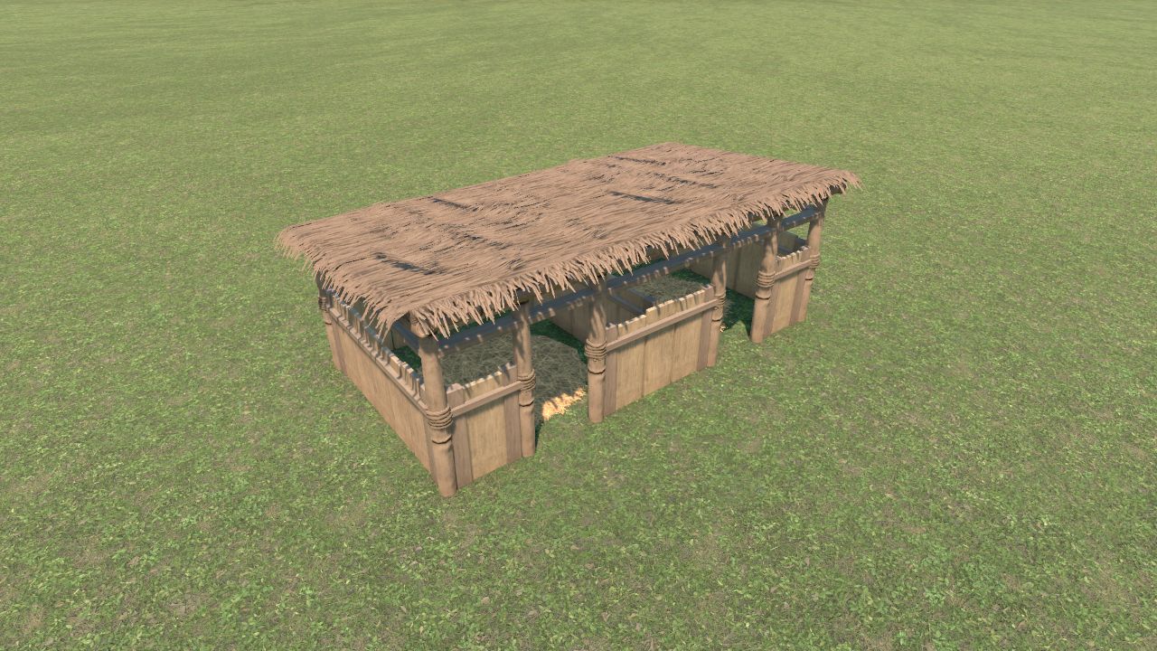 Shelter - Tropical Hut 1