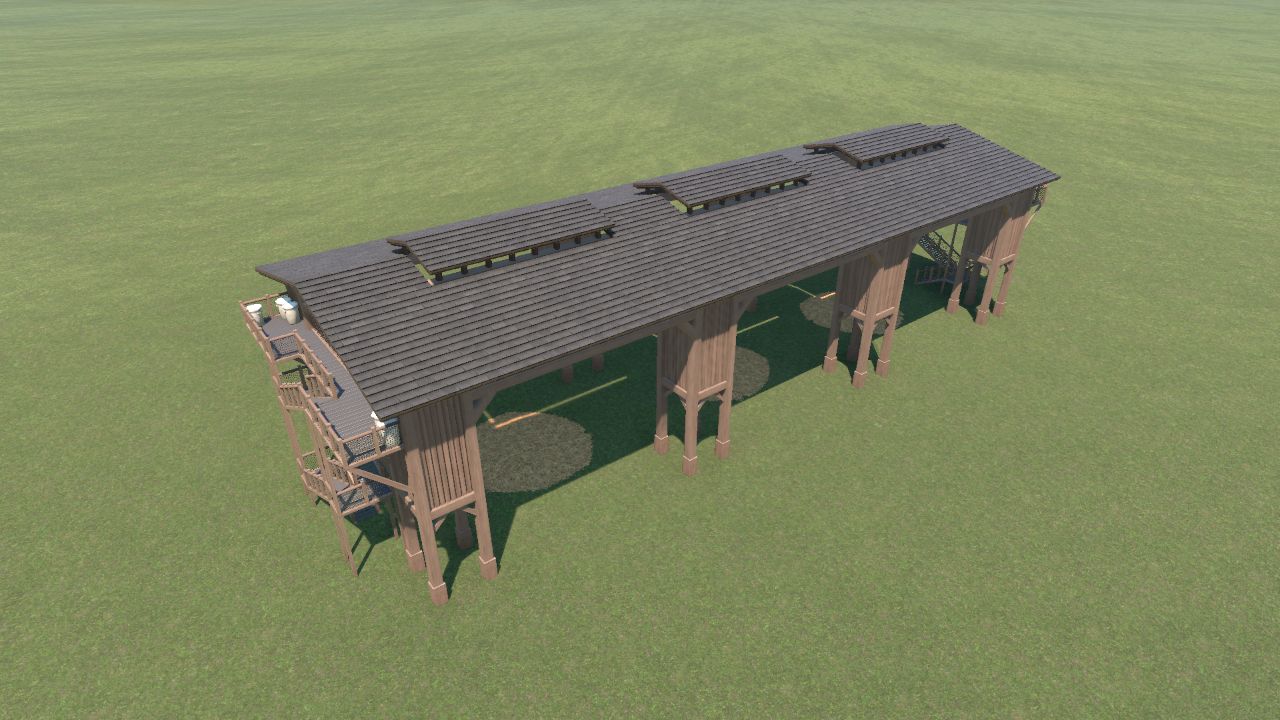 Shelter - Rustic Sauropod Pavillion