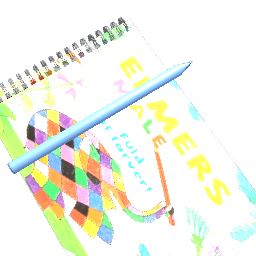 Drawing Book Clutter