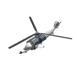 Babys first helicopter