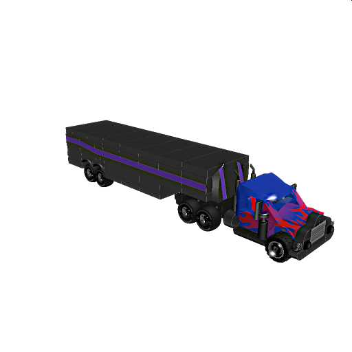 Drift Semi Truck W-Trailer preview