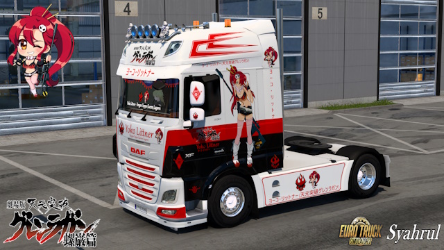 DAF XF 106 Yoko Littner - Tengen Toppa Gurren Lagann Skin
