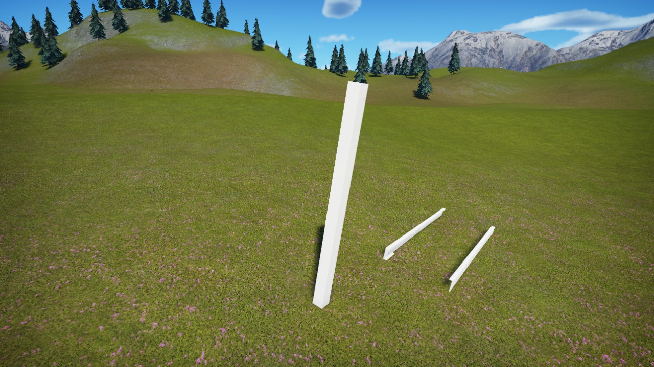 B&M Stand-up 2m Beam (11cm)